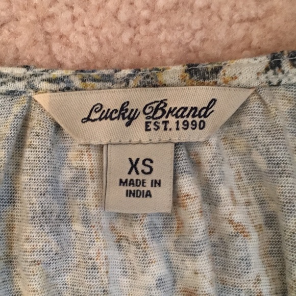 Lucky Brand top - Picture 4 of 4